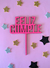 Topper "FELIZ CUMPLE" moderno NEON