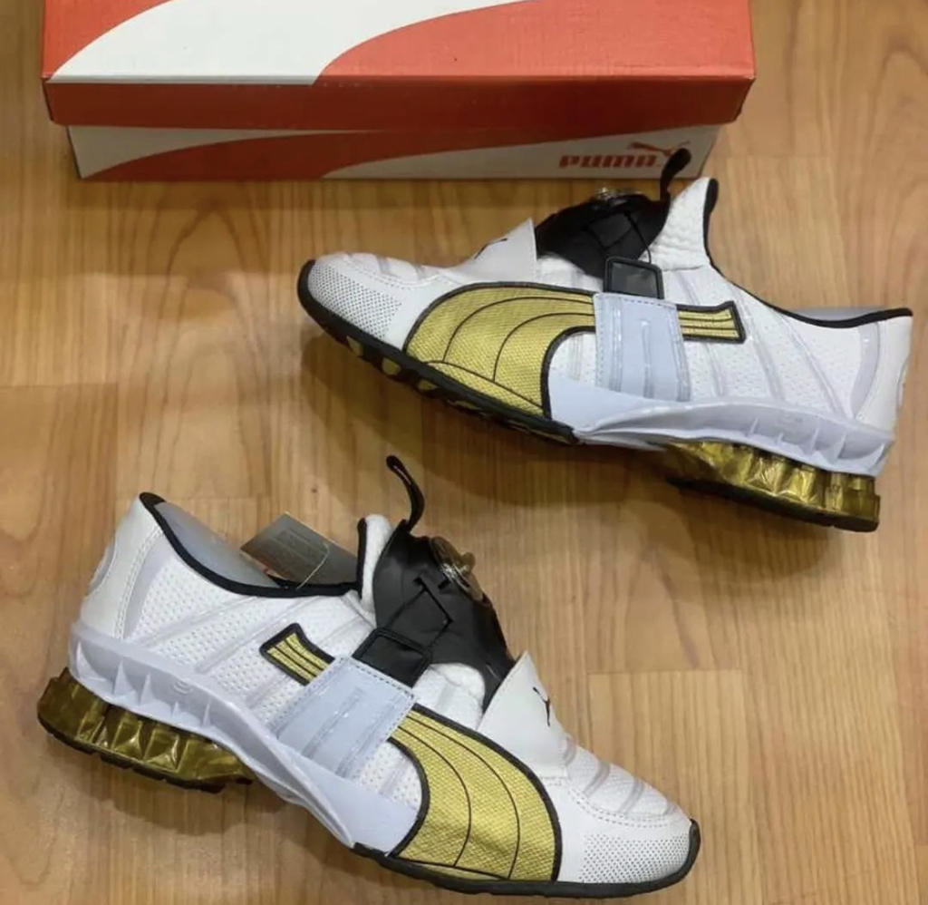 Puma Disc Branco Dourado Comprar em Rck Shop