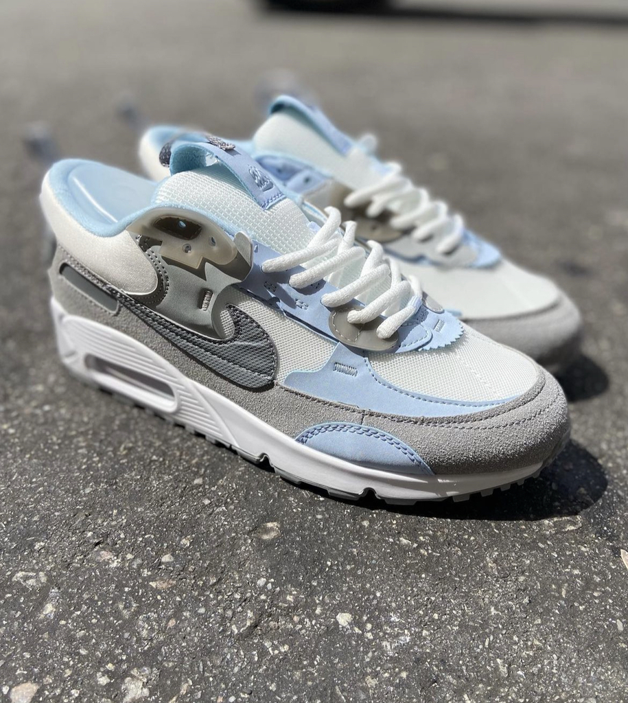 Nike Air Max 90 Futura Branco/Azul - Rck Shop