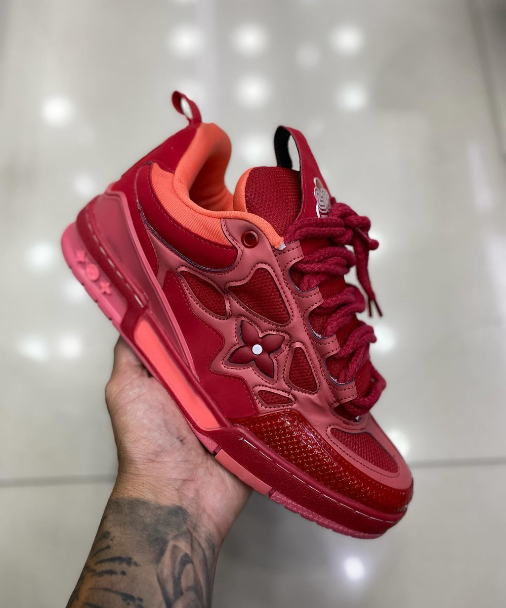 Adidas louis vuitton vermelho discount