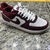 Air Force 1 Classic Branco/Vinho na internet