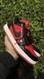 NIKE AIR JORDAN LOW PRETO/VERMELHO BRILHANTE