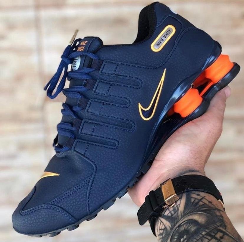 Nike Shox NZ Azul Laranja - Comprar em Rck Shop