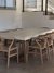mesa comedor cemento alisado
