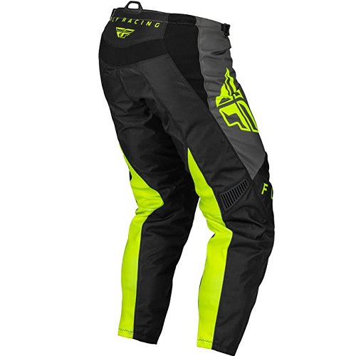 PANTALON FLY F-16 NEGRO/GRIS/HI VIS - Uniformes Enduro