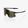 GAFAS 100% HYPERCRAFT MATE NEGRA SOFT LENTE DORADO ESPEJO