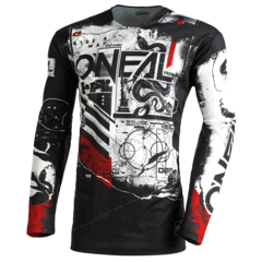 JERSEY ONEAL 2022 MAYHEM SCARZ BLK/WH/RED