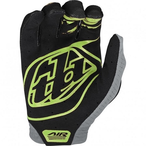 GUANTES TROY LEE AIR BRUSHED BLACK /GLO GREEN
