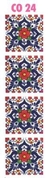 CALCO TEXTIL COLOR - CO24 - JARDIN DE PORCELANA