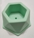 Molde Silicona Maceta Hexagonal 9x5 Resina Yeso Cemento - comprar online