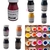 Pack X 9 Colorantes Liquidos 25grs Para Resina Ecocryl