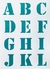 Stencils - Linea ABC IND- HyN