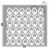Plantilla Stencil Deco Stnl021r Pluma Pavo X 4 59x59 en internet