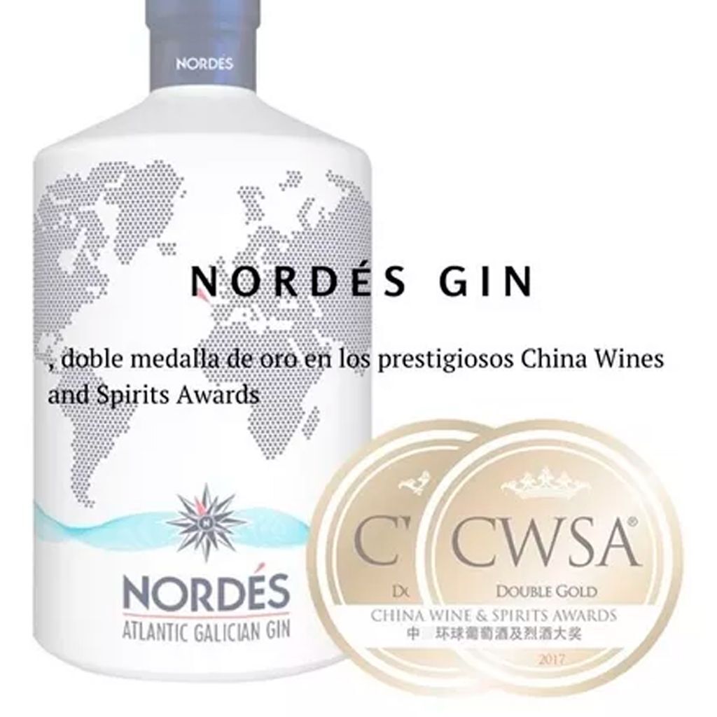 Gin Nordes Galician 700ml - Briosa Mercado Gourmet