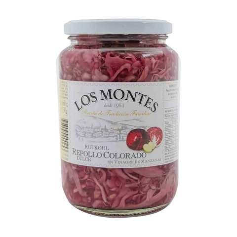 Repollo Colorado Dulce Los Montes 660grs