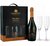 Estuche Salentein Espumante Brut Nature + 2 copas