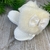 Sapatinho de Tricô Bebê Botinha de Pelúcia - Off White