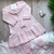 Saída Maternidade Vestido Carolina - Rosa - Manta Vestido e Calça - comprar online