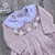 Saída Maternidade de Tricô Vestido Capri - Rosa - Manta Vestido e Calça - Amore Moda Bebê