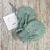 Luva para bebê de Tricô Capri - Verde Pistache