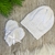 Conjunto Luva Touca e Sapatinho Básico- Branco - Touca Luvas e Sapatinho - comprar online