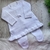 Saída Maternidade Vestido Menina Laço de Amor - Branca - Vestido Calça e Manta - comprar online