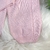 Conjunto de Tricô Mini Lady - Rosa - Calça e Cardigã na internet