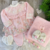 Saída Maternidade Completa Vestido Pingente - Rosa - 7 Peças