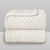 Cobertor Microfibra Plush Duplaface Sherpa - Bolinhas - Branco