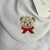 Body Para Saída Maternidade - Urso Gravatinha - Vermelho com Punho - Amore Moda Bebê