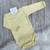 Body de Algodão para bebê Essencial - Amarelo