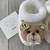 Sapatinho de Tricô Ursinho Coroa - Branco - Sapato - Amore Moda Bebê