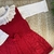 Saída Maternidade Vestido Maitê - Vermelho - Manta Vestido Calça Laço e Body na internet