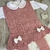 Vestido de Tricô Menina Melissa - Rosê - Vestido Calça e Body - Amore Moda Bebê