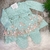 Saída Maternidade Menina Vestido Pingentes Renda Colors- Verde Água - Manta Vestido e Calça - comprar online