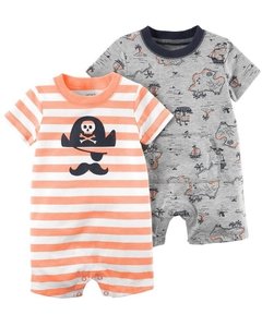 kit Rompers Carter´s Pirates