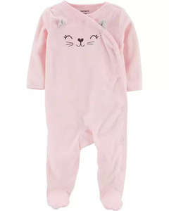 Macacão Pink Bear Carters Thermal