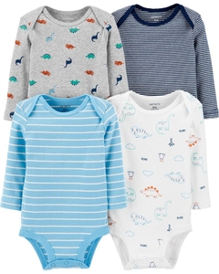 Kit de Body Dino Prints Carters