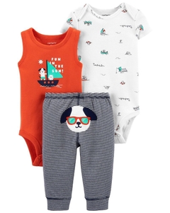 Conjunto Kit Bumbum Carter´s Menino Verão Divertido