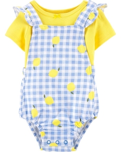 Romper Bubble Lemons Carter´s Menina