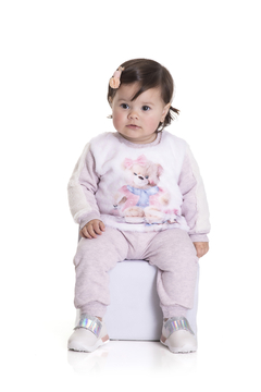 Conjunto Moletom Infantil Bebê