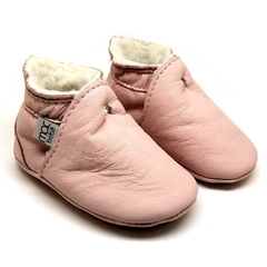 Bota Luli Mac Bebê Couro Rosa - comprar online