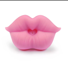 Chupeta Divertida Beijinho Silicone - Miolo Mole Baby