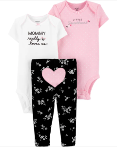 Conjunto Kit Bumbum Carters Mommy Really