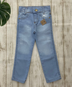 Calça Jeans Infantil 6/7anos Cor Clara - comprar online