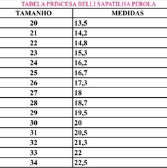 Sapatilha Branca infantil de Tornozeleira com Pérolas - comprar online