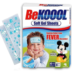 Bekoool Fever Adesivo Para Febre Importado Caixa com 6 unidades