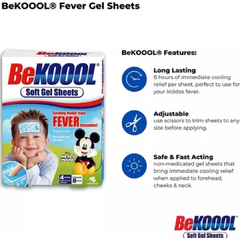 Bekoool Fever Adesivo Para Febre Importado Caixa com 6 unidades - comprar online