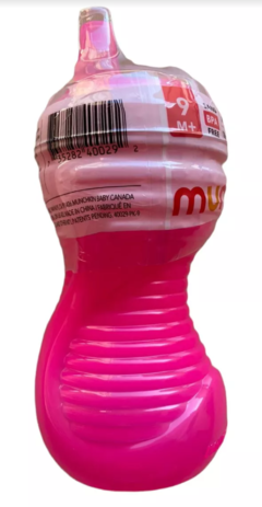 Copo Infantil Mighty Grip Munchkin Rosa 296ml - comprar online