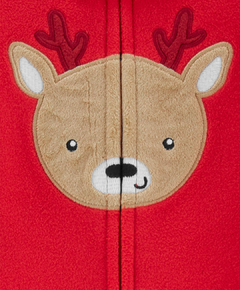 Macacão Pijama Carter's Fleece Rudolf - comprar online
